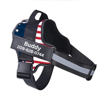 Personalized No Pull Dog Harness