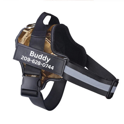 Personalized No Pull Dog Harness