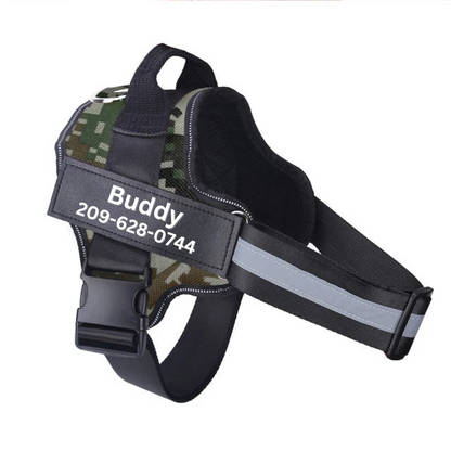 Personalized No Pull Dog Harness